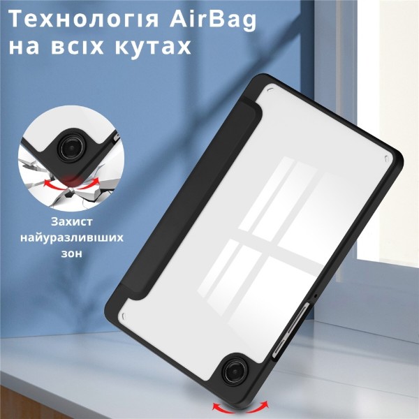 Фото - Чохол для планшета BeCover Soft Edge TPU з кріпленням for Samsung Galaxy Tab A11 Plus SM-X236B 11" Black (715565)